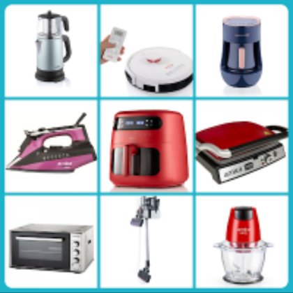 Ev ve mutfak elektrikli ev aletleri