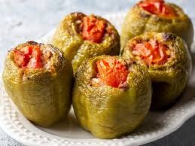 Stuffed Peppers with Olive Oil