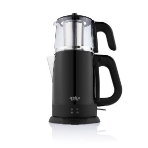 Arnica Demli Stil Mint Green Glass Tea Maker