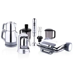 طقم كوكماز الكهربائي 14 قطعة إينوكس – من الفولاذ المقاوم للصدأ