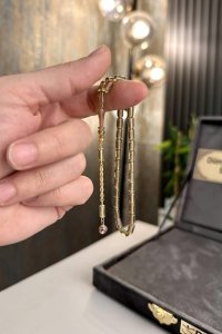 14 Ayar Altın Püsküllü Bilek Boy Sıkma Kehribar Tesbih – Dergah El İşçiliği