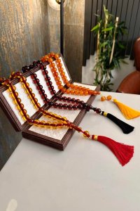 Babalara Özel 3'lü Şahin Ağa Serisi Ateş-i Sıkma Tesbih Seti