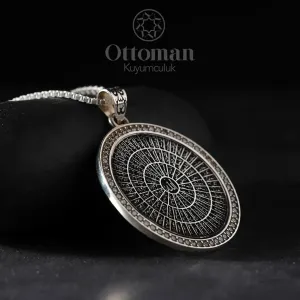 Esmaü’l Hüsna – Zirkon Taşlı Kadın Kolye Modeli