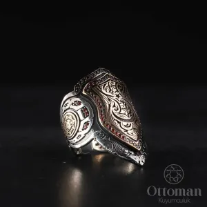 Gümüş takılar ve yüzükler ve aksesuarlar  925 Ayar gümüş  Özel tasarım el sanatı yüzükler ve diğer takılar Ayyıldız Gümüş Zi̇hgi̇r Model