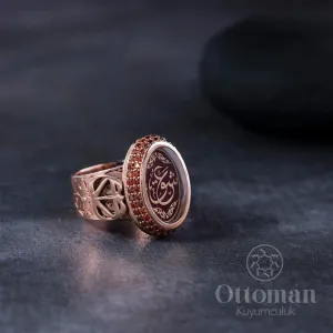 Gümüş takılar ve yüzükler ve aksesuarlar  925 Ayar gümüş  Özel tasarım el sanatı yüzükler ve diğer takılar Aşk Bayan Yüzüğü