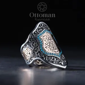 La Havle Özel Tasarım 925 Ayar Gümüş Zihgir Yüzük