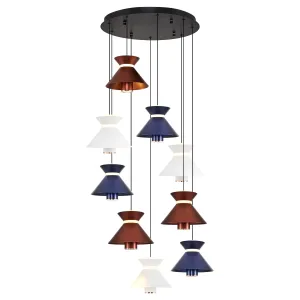 ثريا أوزجان 2803-9A - 9 لمبات LED ديكورية معلقة