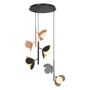 ثريا أوزجان 3120-3A ثلاثية بتصميم زهرة الأقحوان