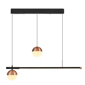 Özcan Lighting 3131-2A 2-Lights Ronda Pendant Chandelier
