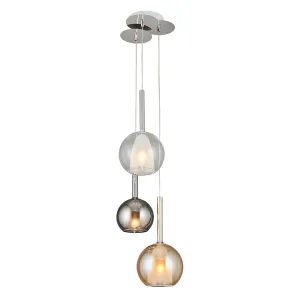 ثريا أوزجان 4020-3A ثريا LED ديكورية 3 قطع