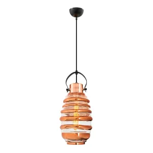 Özcan Lighting 4727A-1A Single Decorative Pendant Chandelier