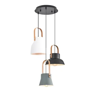 Özcan Lighting 5025-3A Triple Decorative Pendant Chandelier