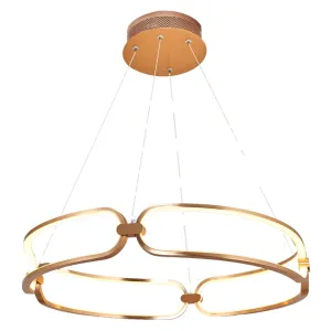 Özcan Lighting 5690-2A Round Decorative LED Chandelier