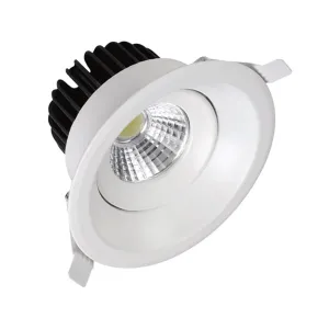 ACK 8W Adjustable Recessed Round LED Spot 6500K