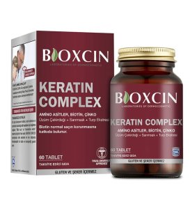 Bioxcin Forte Keratin Complex Tablet Food Supplement 60 Tablets