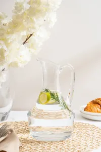 Paşabahçe Glass Homeware Products and Gift Glassware Collections Glamis Alba Model Glass Pitcher