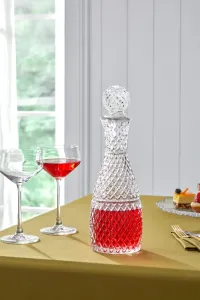 Paşabahçe Glass Homeware Products and Gift Glassware Collections Glamis Glass Lid Elegance Pitcher