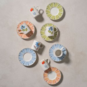 طقم فناجين قهوة غورال بورسلين أتينا مكون من 12 قطعة 6580