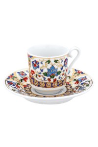 طقم فناجين قهوة كوتاهيا بورسلين مكون من 12 قطعة لشخصين 3701