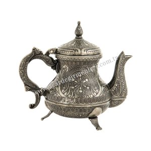 طقم شاي وقهوة نحاسي أصيل. أطقم شاي - قهوة هدايا. إبريق شاي زاماك