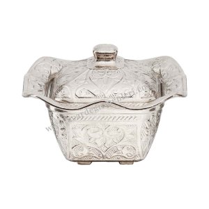 Authentic Copper Tea and Coffee Cup Sets. Gift Tea - Coffee Cup Sets. Sugar Bowl – Small Square