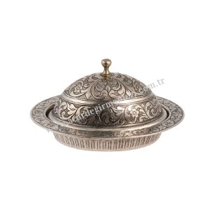 Authentic Copper Tea and Coffee Cup Sets. Gift Tea - Coffee Cup Sets. Lokumluk – Large Oval