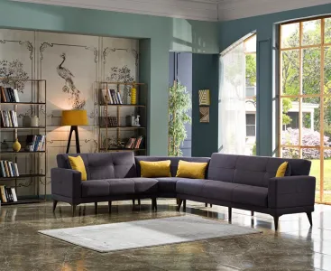 Story V Corner Sofa (K+3+2) Anthracite