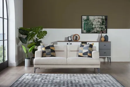 Iron Two-Seater Sofa