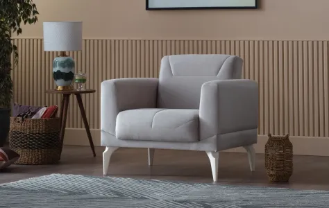 Vital Single Sofa Grey