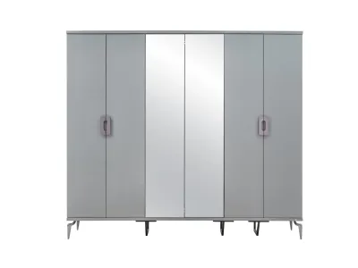 Alessa 6 Door Wardrobe