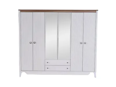 Romano 6 Door Wardrobe