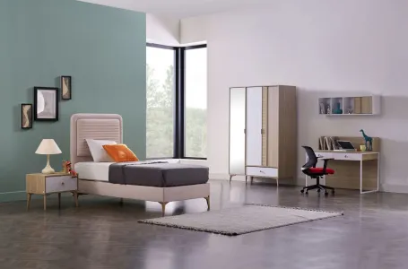Exclusive Mobilyalar Genç odası takımı  ( Modern tarz ) Lizbon Genç Odası Takımı