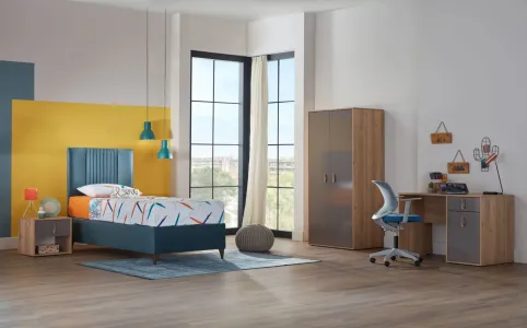 Exclusive Mobilyalar Genç odası takımı  ( Modern tarz ) Vital Genç Odası Takımı