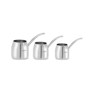 The Karaca Asya 3-Piece Coffee Pot Set