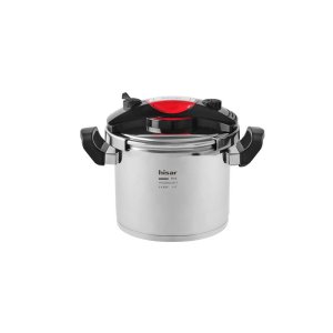 Hisar Monaco Joy İndüksiyon Tabanlı Düdüklü Tencere 6 Lt. Siyah