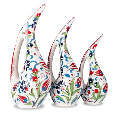 Kütahya El İşçiliği Çini & Seramik  Pelikan ibrik seti