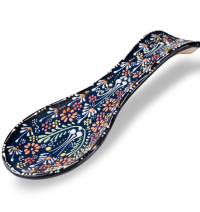 Kütahya El İşçiliği Çini & Seramik desenli kaşıklık.