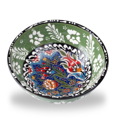 Kütahya El İşçiliği Çini & Seramik çerez kâsesi 15 cm.