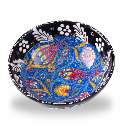 Kütahya El İşçiliği Çini & Seramik çerez kâsesi 15 cm.