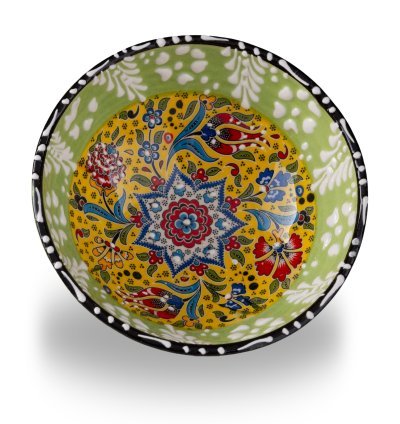 Kütahya El İşçiliği Çini & Seramik çerez kâsesi  10 cm.