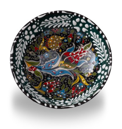 Kütahya El İşçiliği Çini & Seramik çerez kâsesi  10 cm.