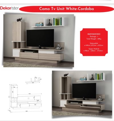 وحدة تلفزيون كومو بيضاء-كوردوبا