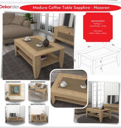 Madura Sehpa Safir - Hazeran