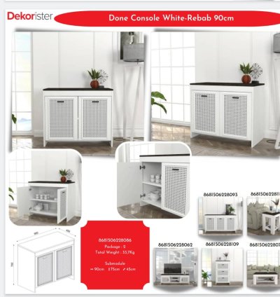 Done Konsol Beyaz-Rebab