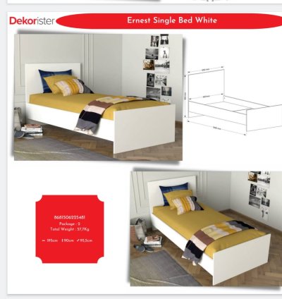 Ernest Tek Kişilik Yatak