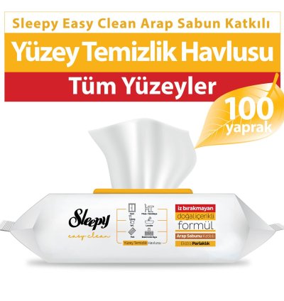 Sleepy Easy Clean Arabian Soap Infused Surface Cleaning Wipe