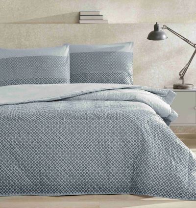 Taç Crosby Ranforce Single Complete Set - Grey