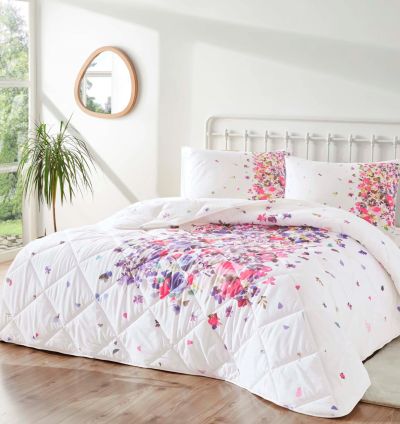 Taç Melosa Ranforce Single Duvet Set - Red