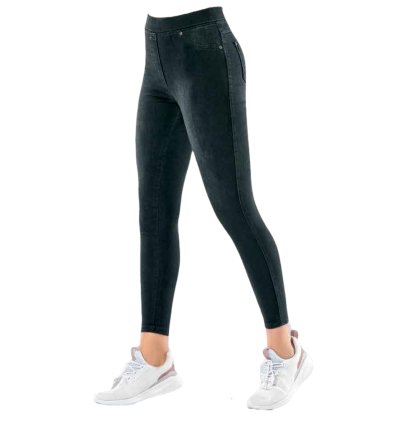 Dynamic Power Lycra Denim Leggings - Style and Comfort Combined
