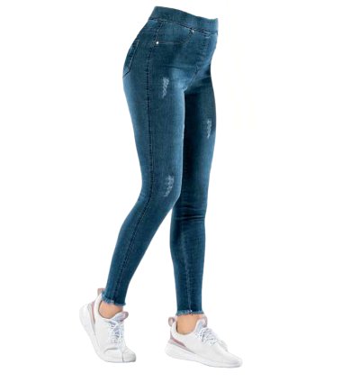 Dynamic Power Lycra Denim Leggings - Style and Comfort Combined